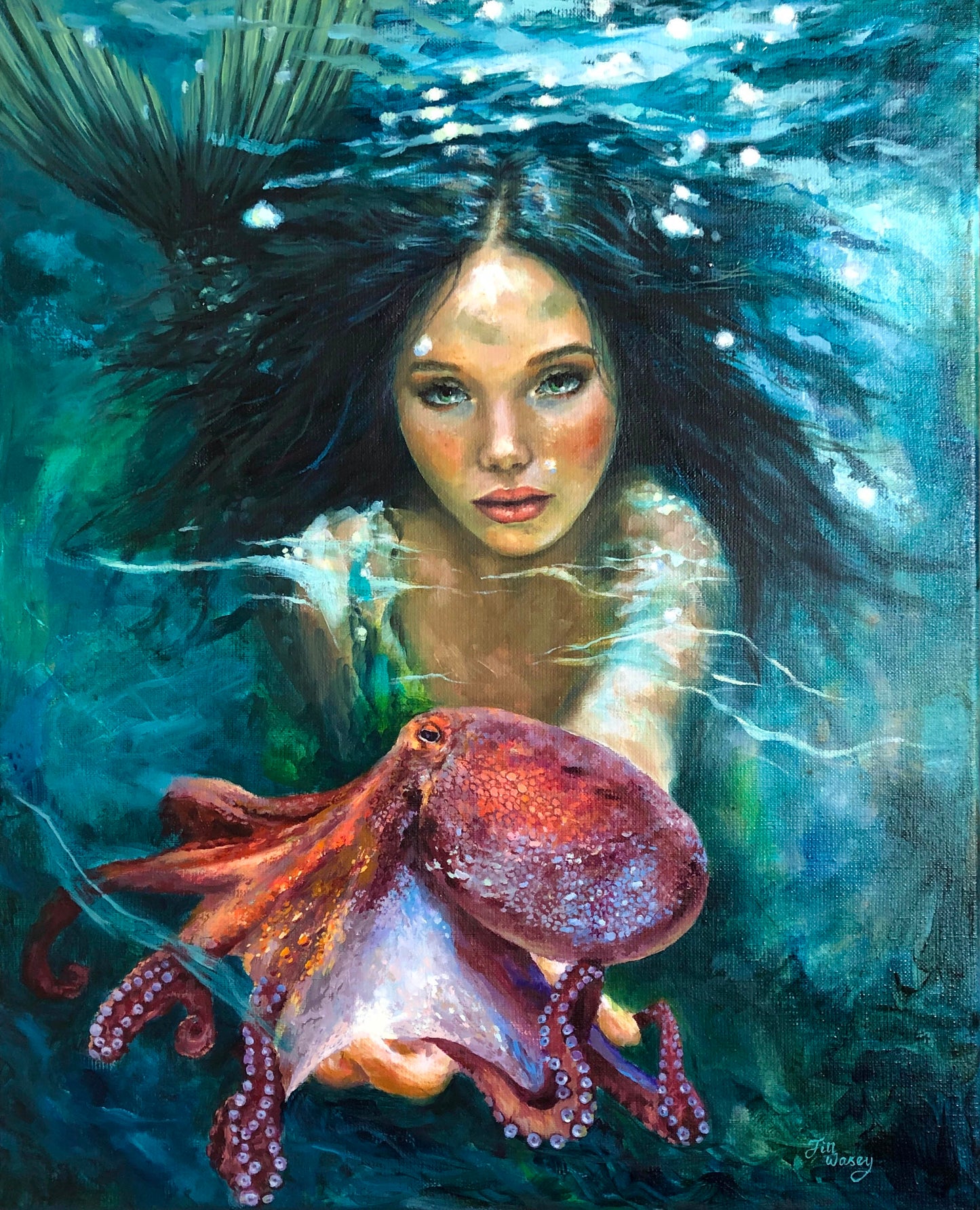 A Glimpse Beyond - Original Oil Painting