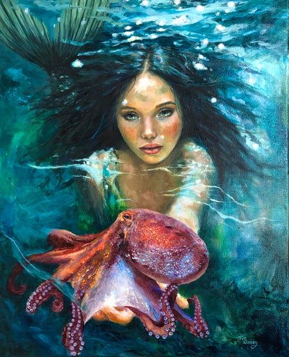 A Glimpse Beyond - Original Oil Painting