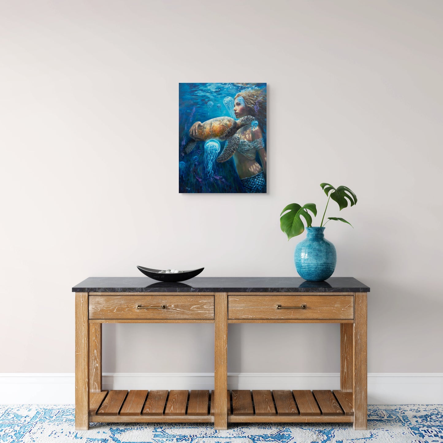 A Moment of Becoming - Fine Art Canvas Print, Stretched & Unframed