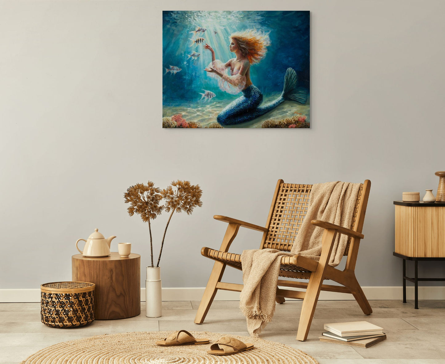 Fragile Threads of Life - Fine Art Canvas Print, Stretched & Unframed