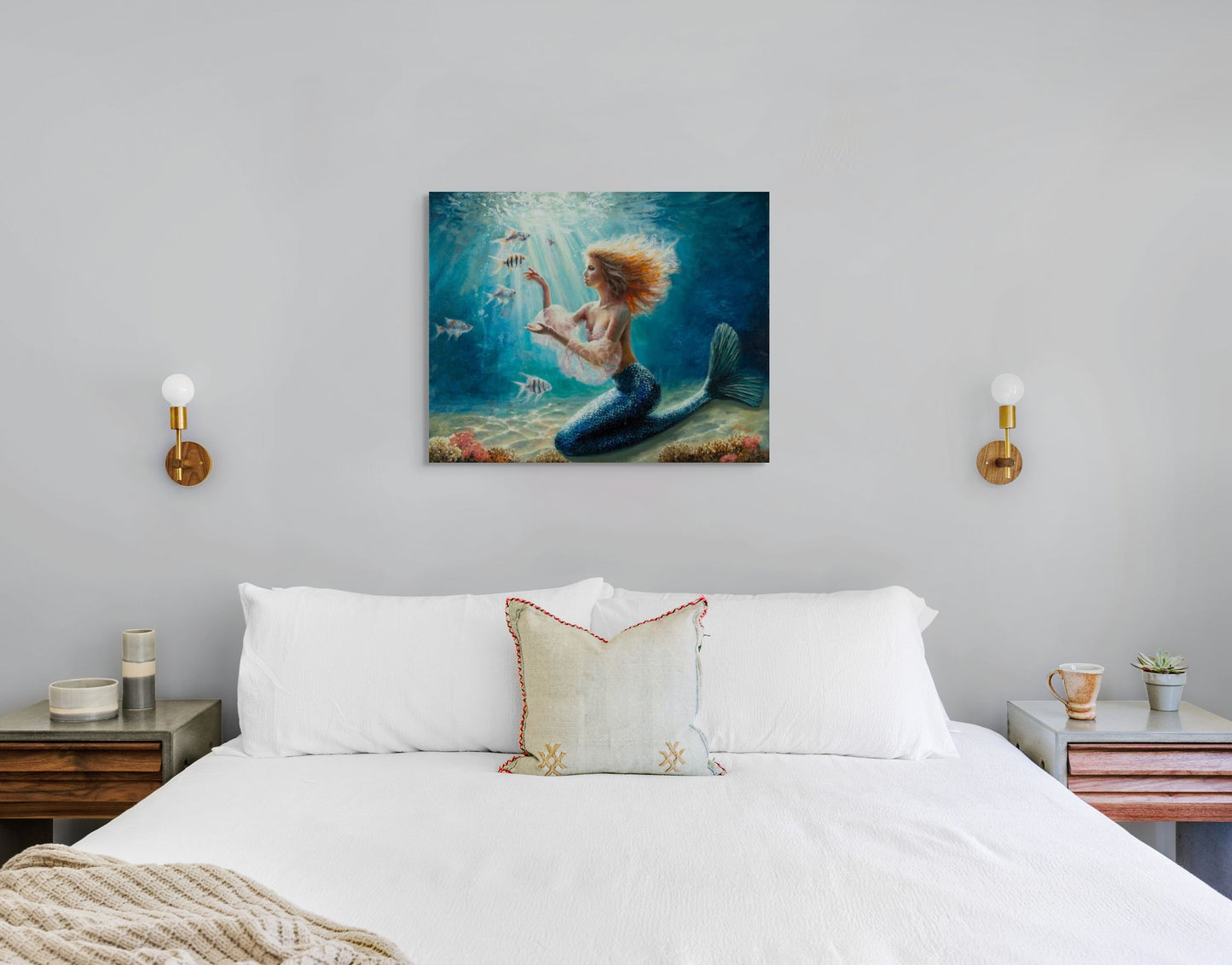 Fragile Threads of Life - Fine Art Canvas Print, Stretched & Unframed