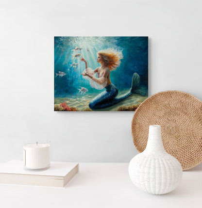 Fragile Threads of Life - Fine Art Canvas Print, Stretched & Unframed