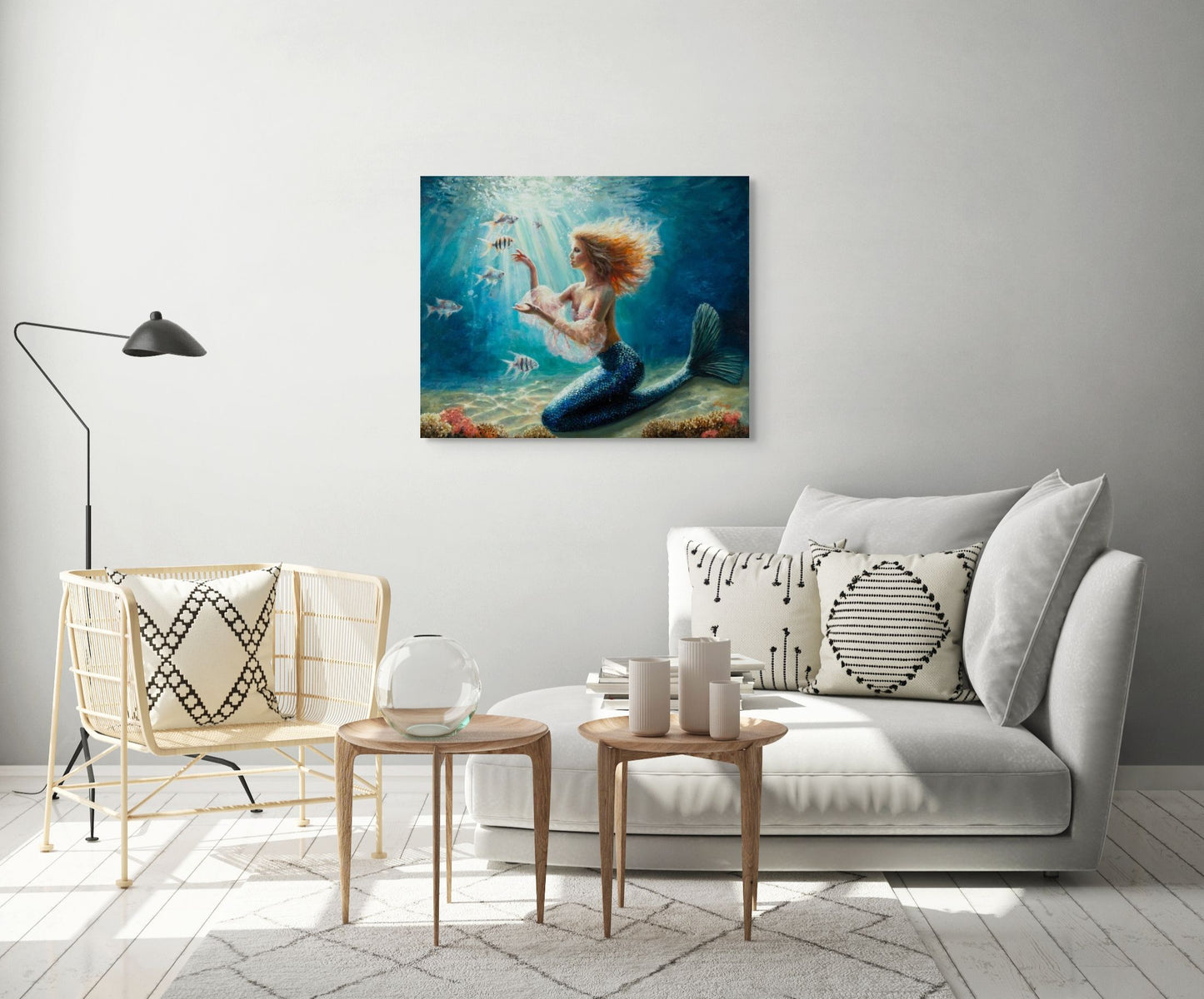 Fragile Threads of Life - Fine Art Canvas Print, Stretched & Unframed