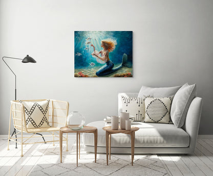 Fragile Threads of Life - Fine Art Canvas Print, Stretched & Unframed